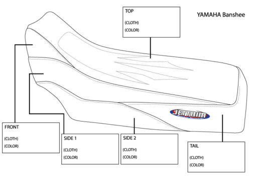 Yamaha Banshee ATV Seat Cover