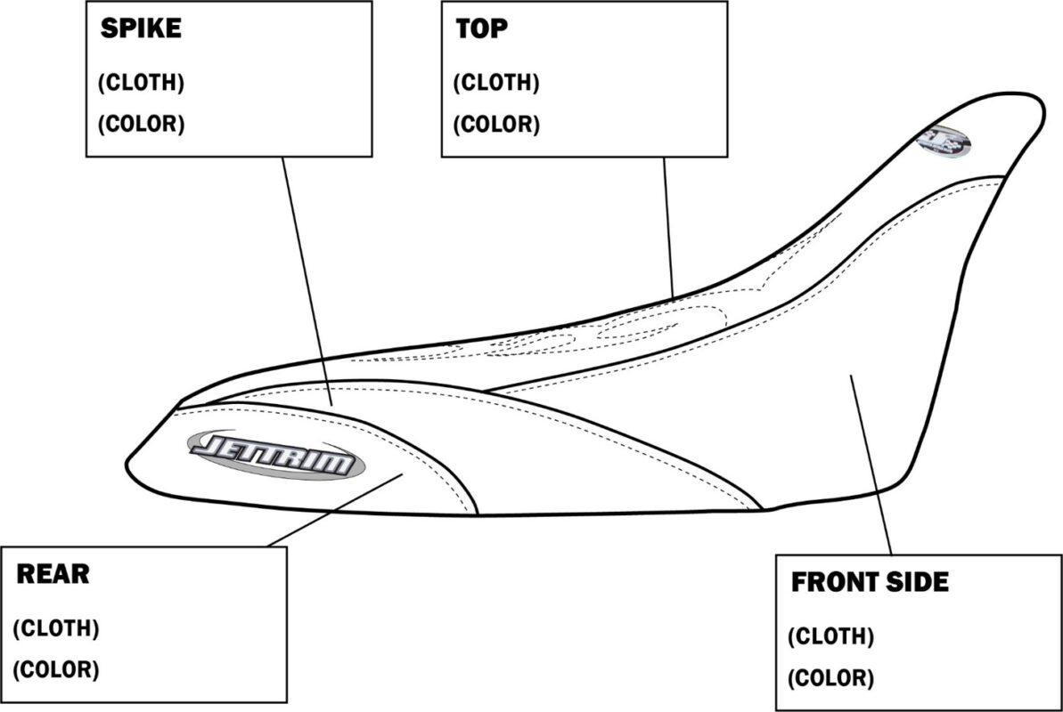 Yamaha Raptor 700 ('06+) ATV Seat Cover Jettrim