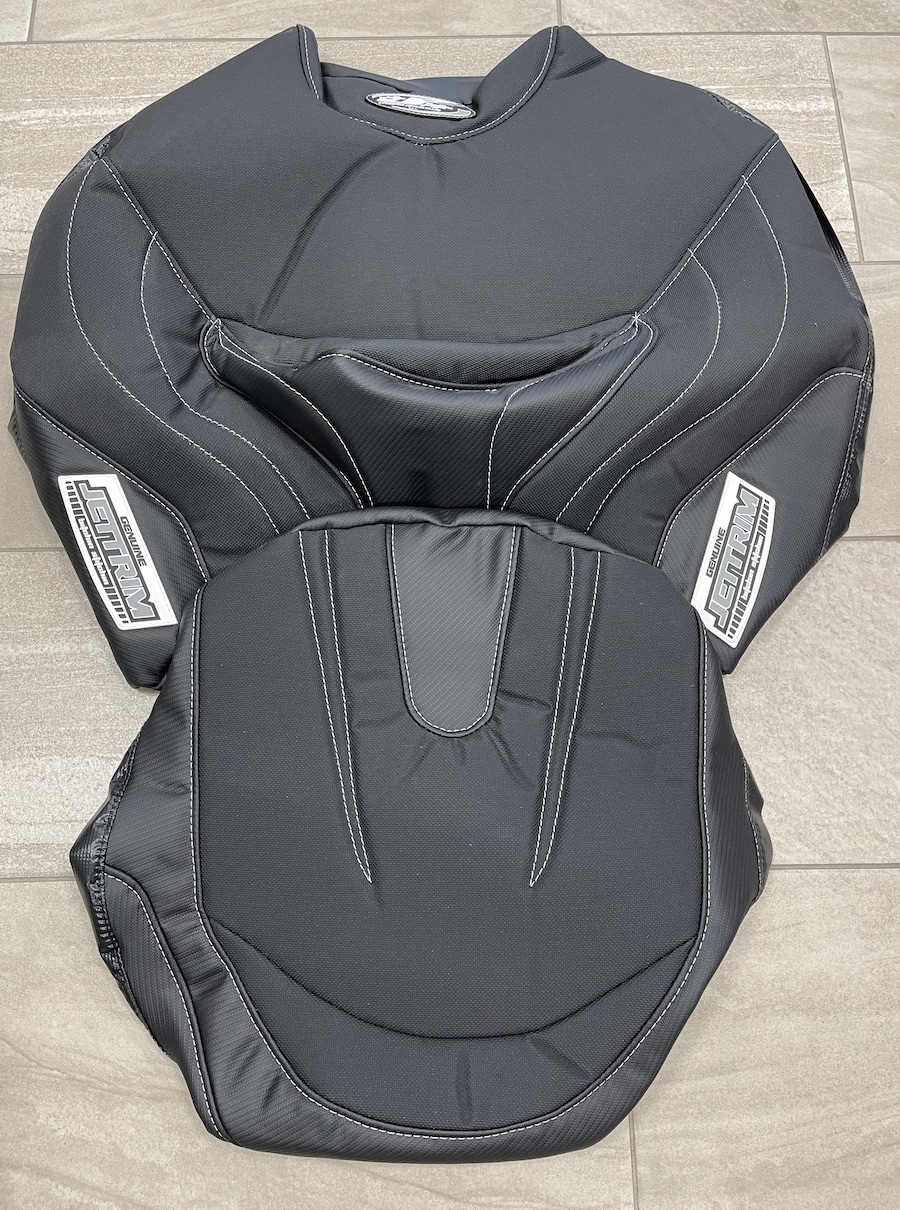 Replacement Seat Cover For Sea-Doo XP 1997-2004 – Silver Marine Vinyl, Cold-Resistant, One-Piece Design