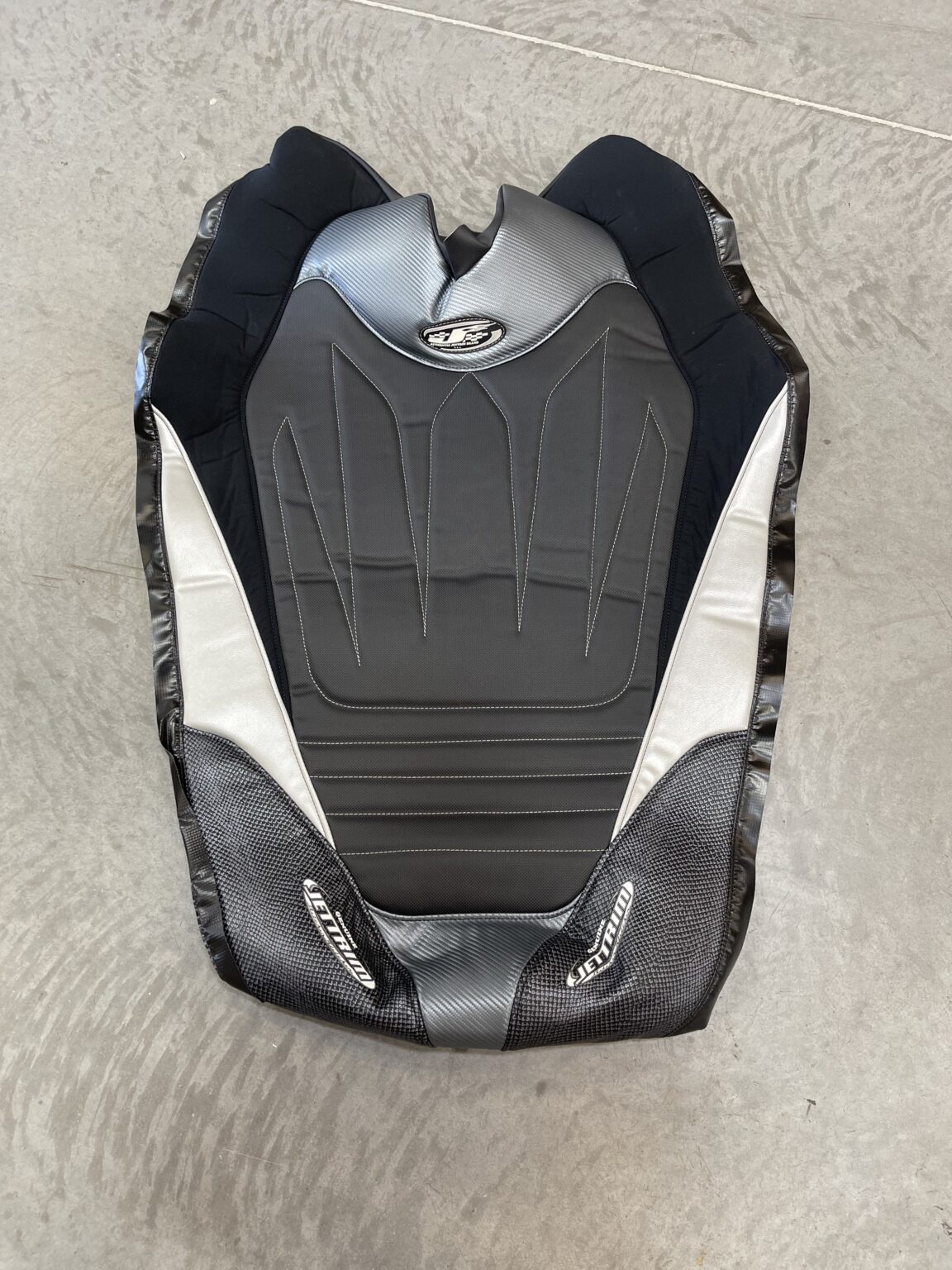 Personal Watercraft Seat BlackTip Jetsports Premium Seat Cover For Sea-Doo 2004-2009 RXP / RXP SC - Red, Black, White Marine Vinyl Sea Doo Wake 155 Seat Cover